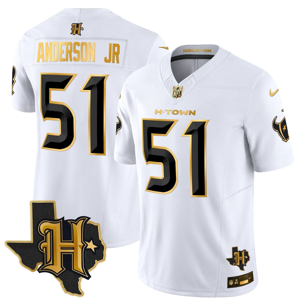 HT 2024 Texas Patch Gold Vapor Limited Jersey