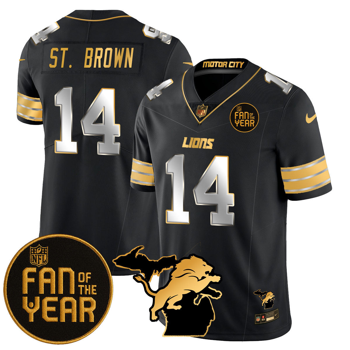 DET "Fan Of The Year" Jersey