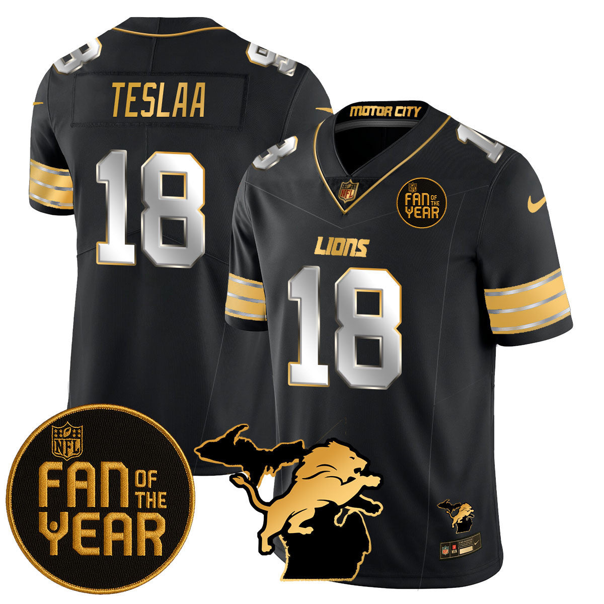 DET "Fan Of The Year" Jersey