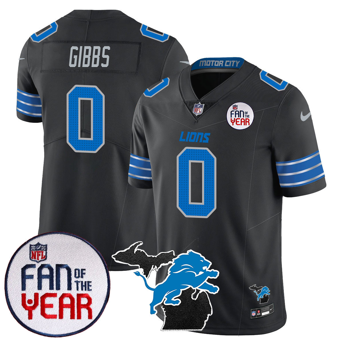DET "Fan Of The Year" Jersey