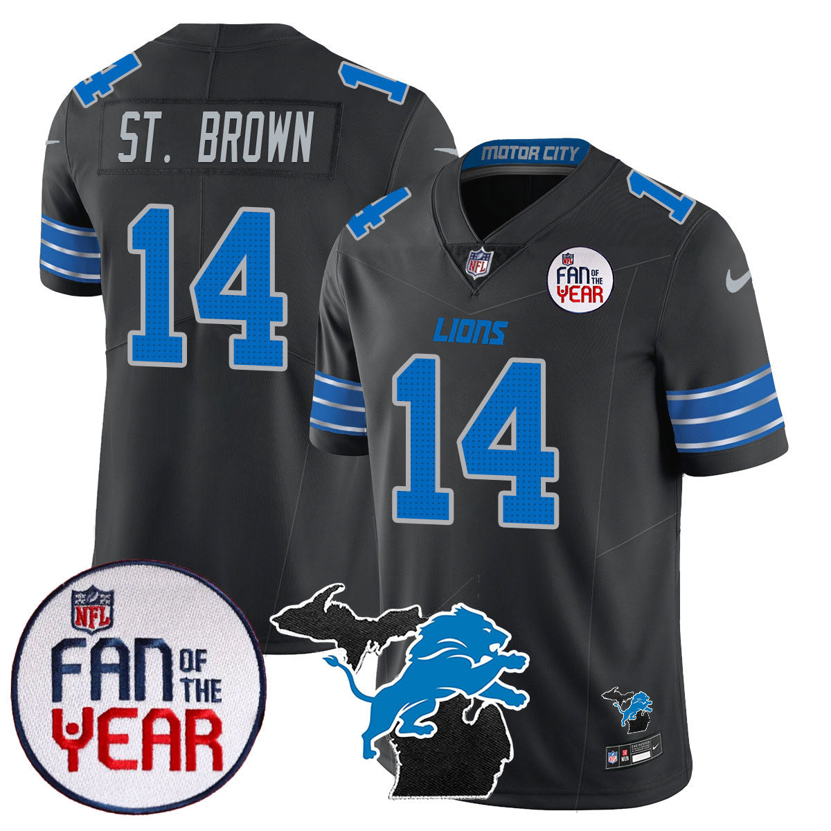DET "Fan Of The Year" Jersey