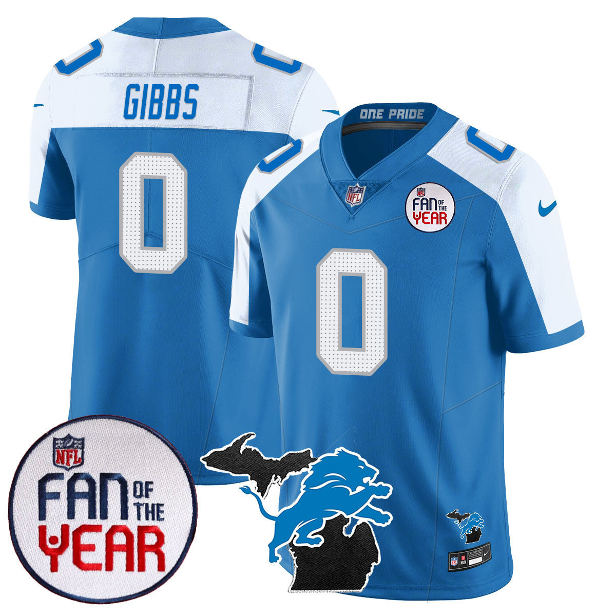 DET "Fan Of The Year" Jersey