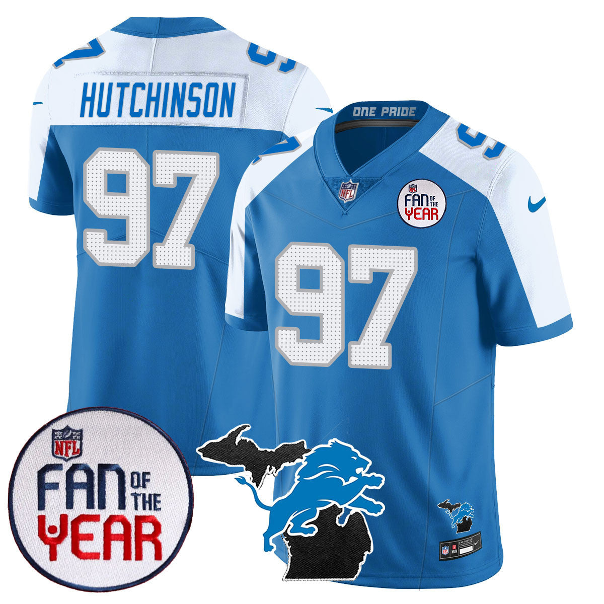 DET "Fan Of The Year" Jersey