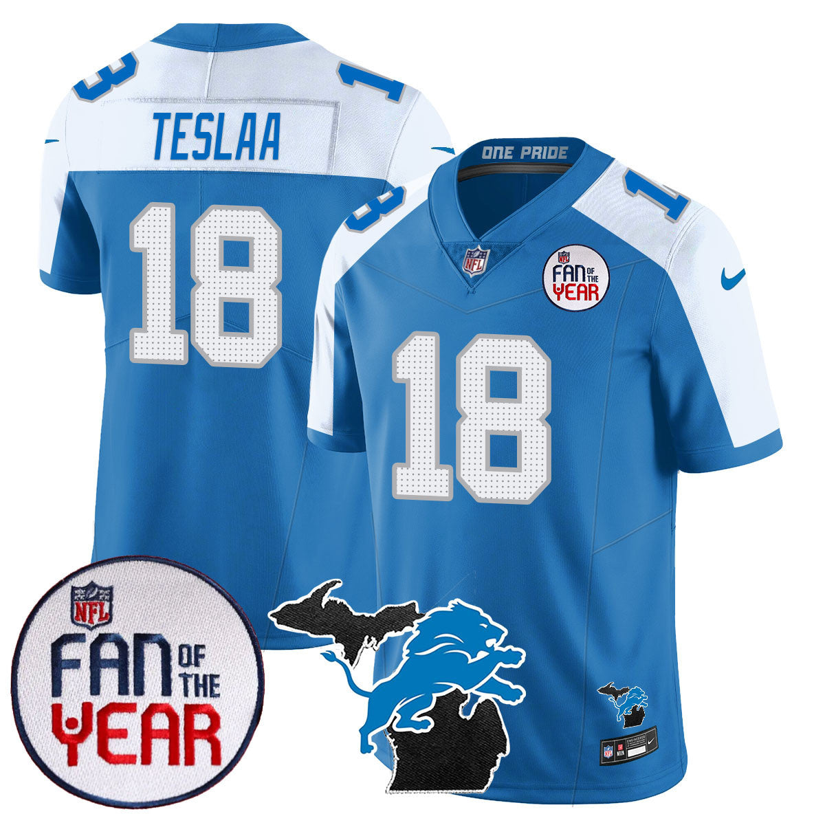 DET "Fan Of The Year" Jersey