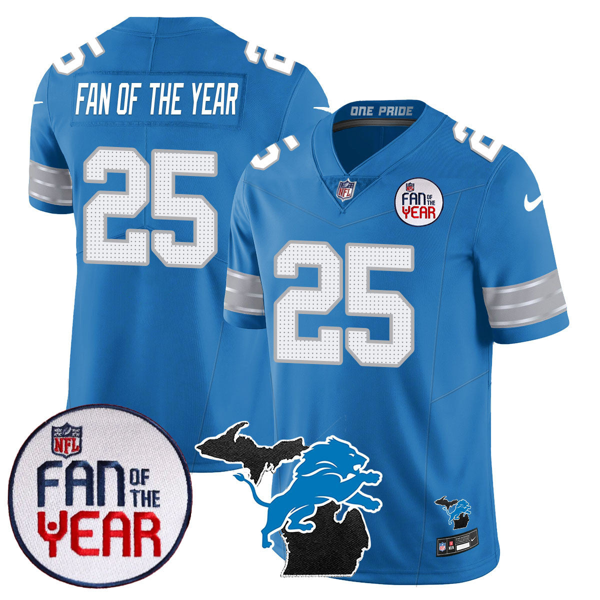 DET "Fan Of The Year" Jersey