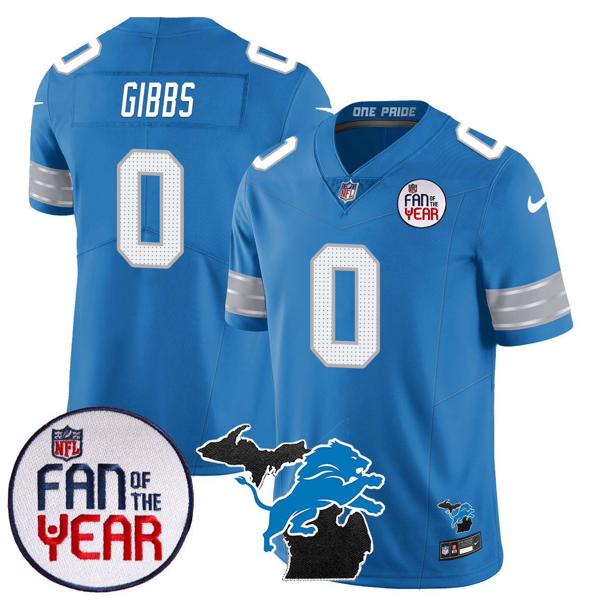 DET "Fan Of The Year" Jersey
