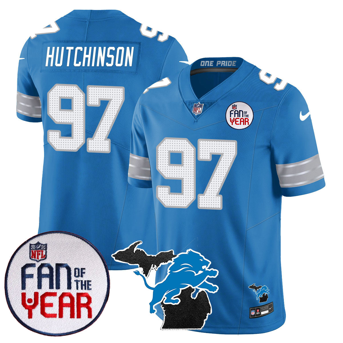 DET "Fan Of The Year" Jersey