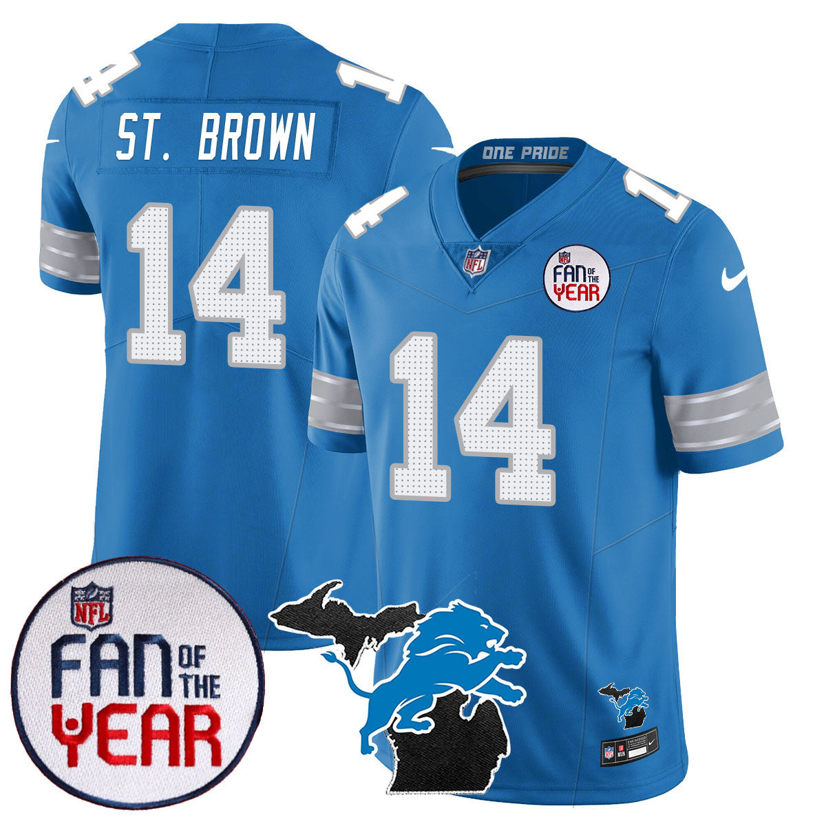 DET "Fan Of The Year" Jersey