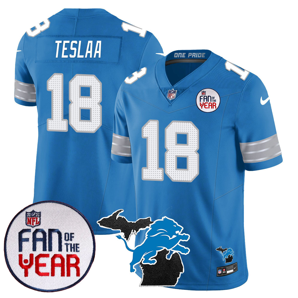 DET "Fan Of The Year" Jersey