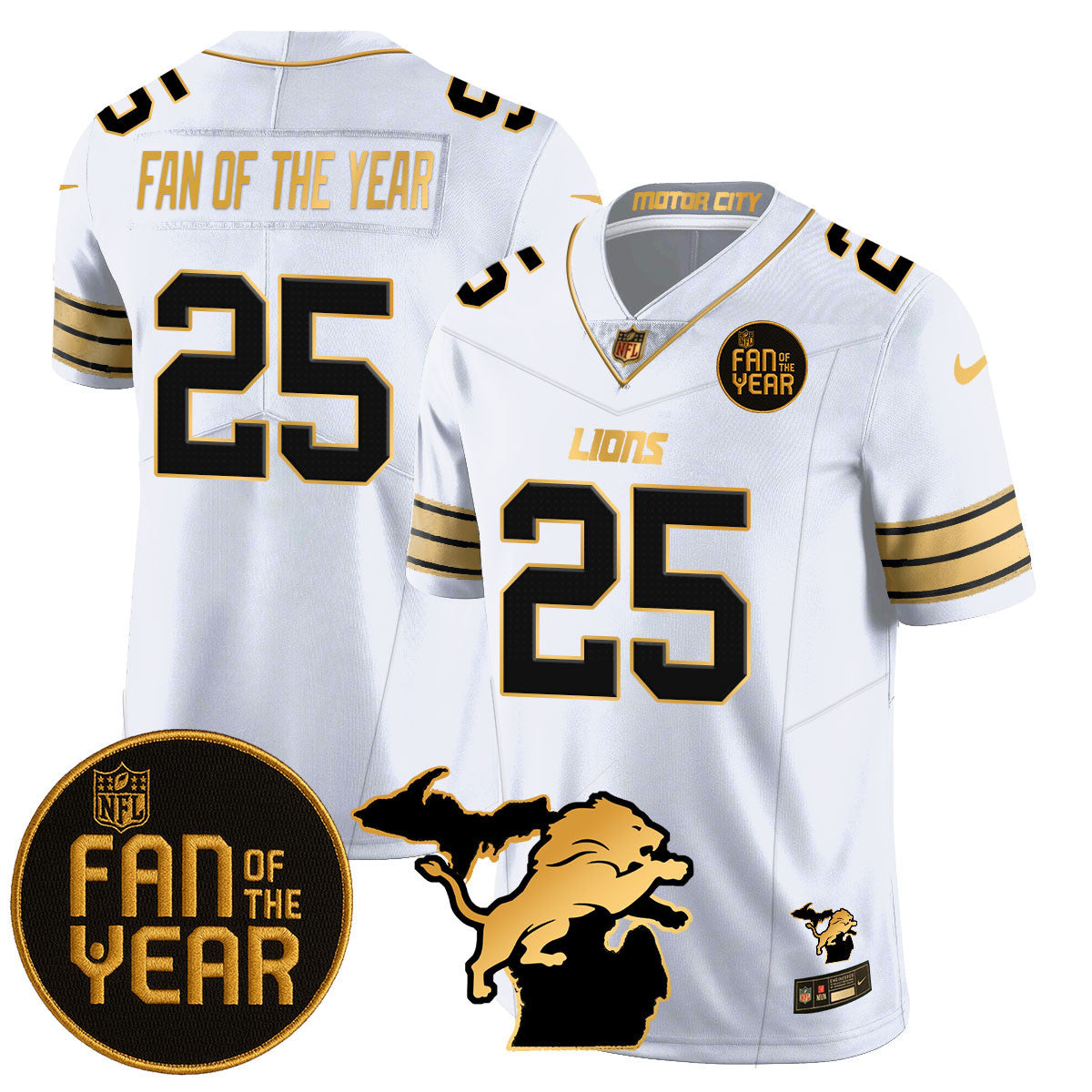DET "Fan Of The Year" Jersey