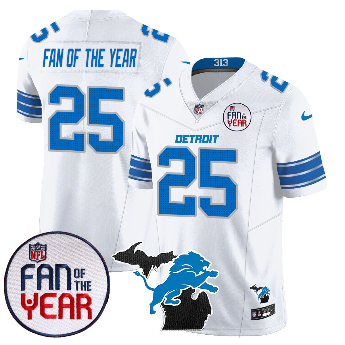 DET "Fan Of The Year" Jersey