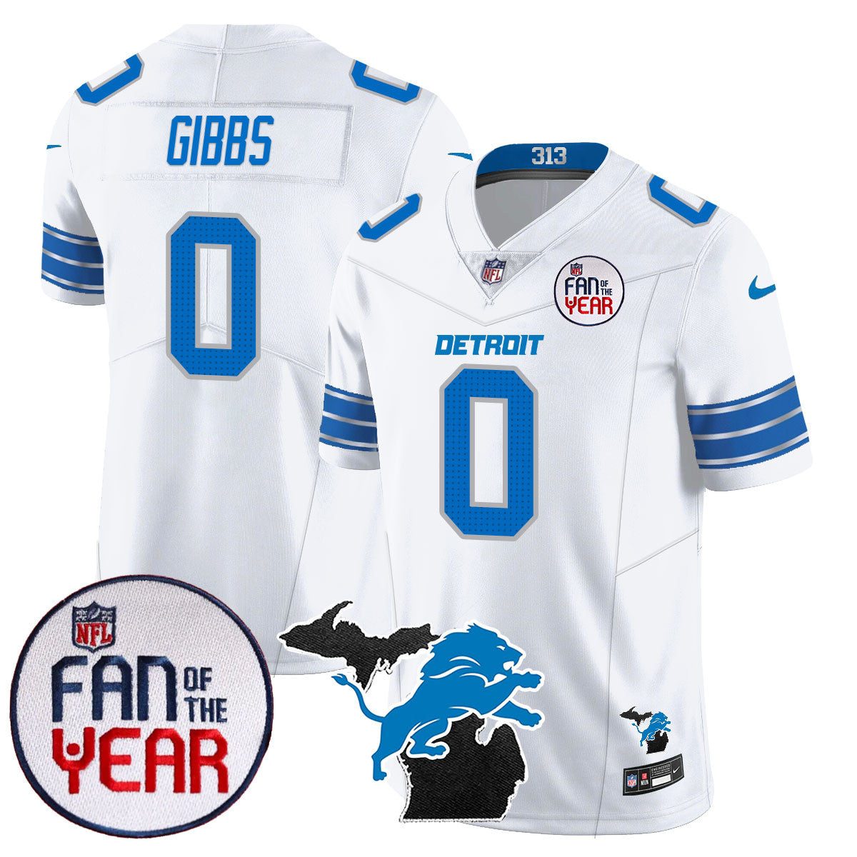 DET "Fan Of The Year" Jersey