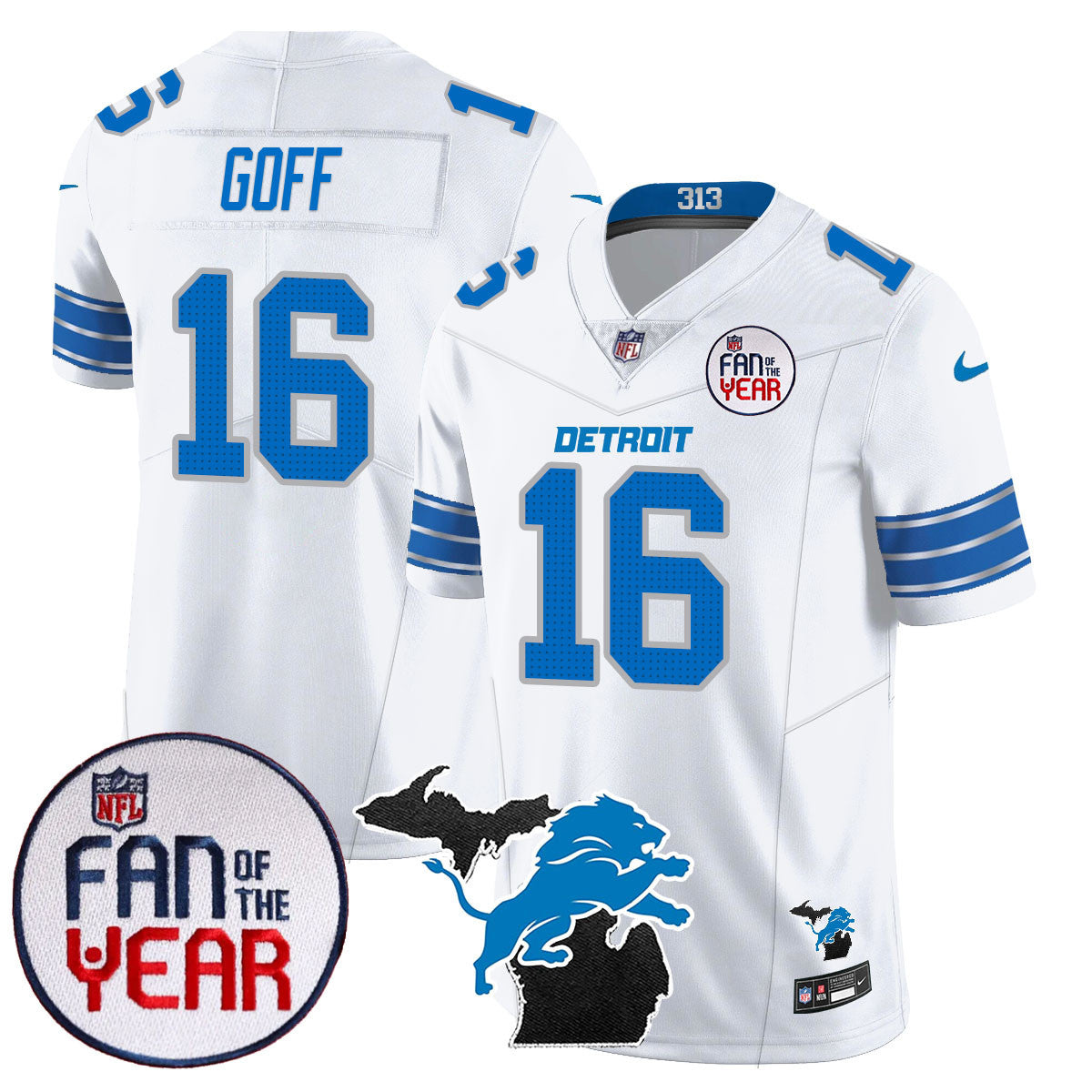 DET "Fan Of The Year" Jersey