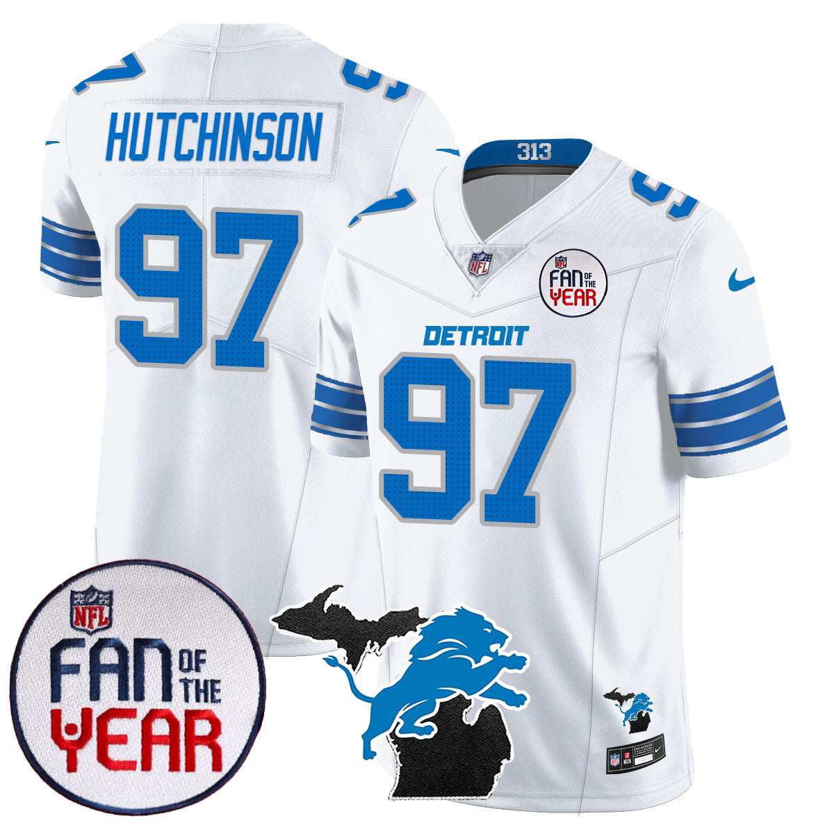 DET "Fan Of The Year" Jersey
