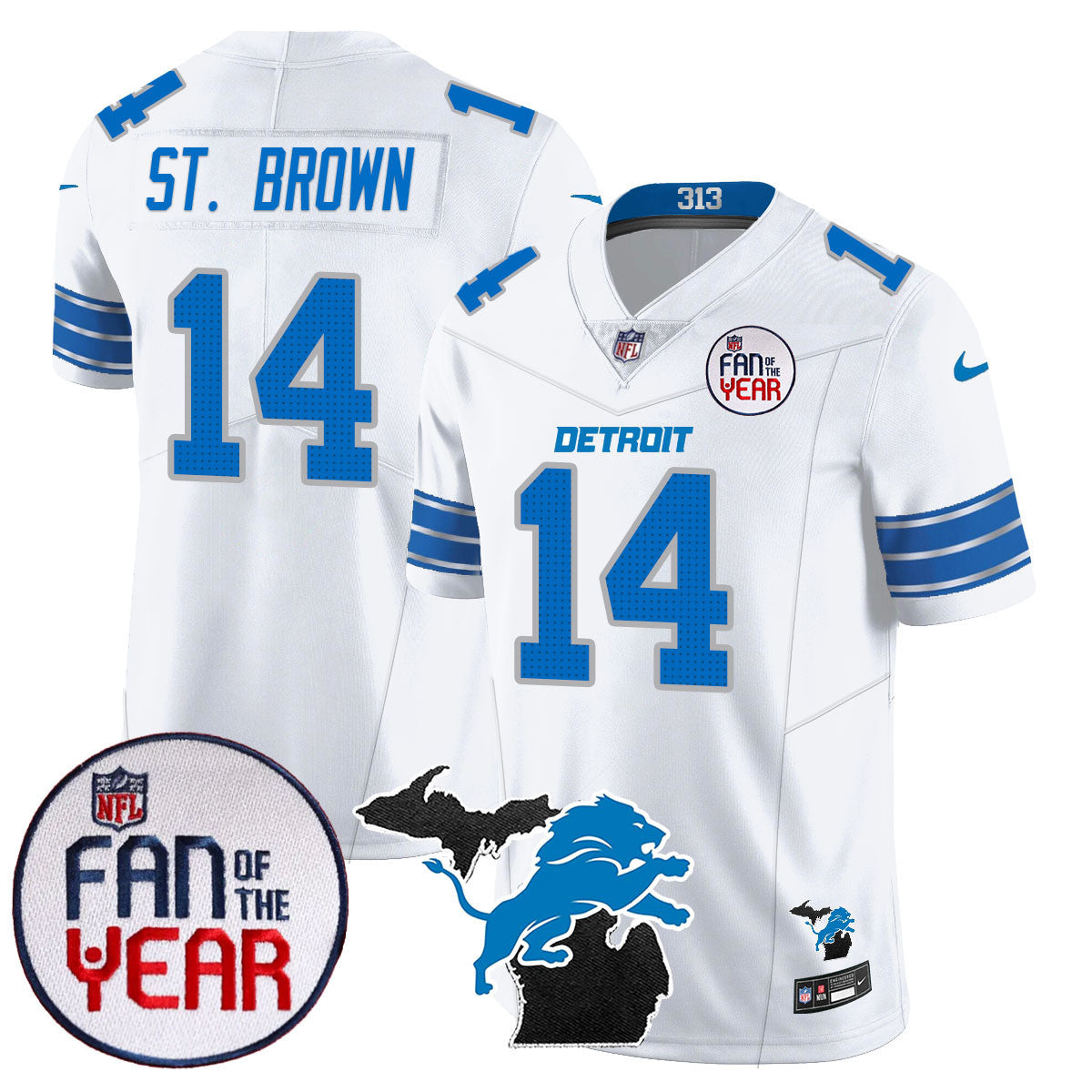DET "Fan Of The Year" Jersey