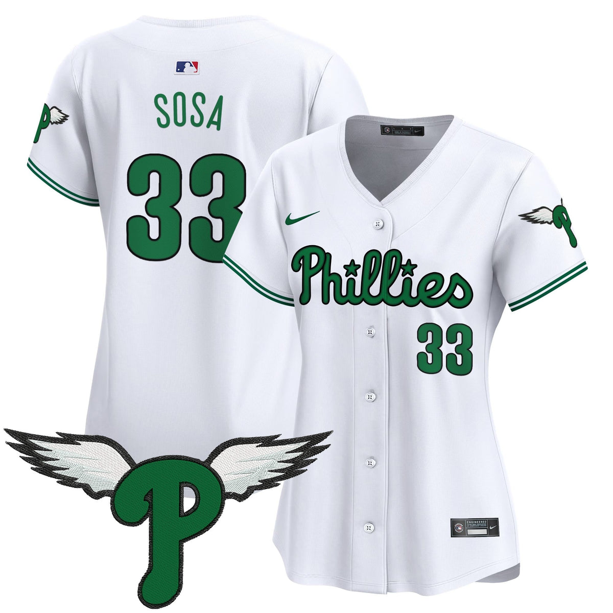 Women's Philadelphia Phillies 2025 Vapor Premier Limited Jersey - All Stitched