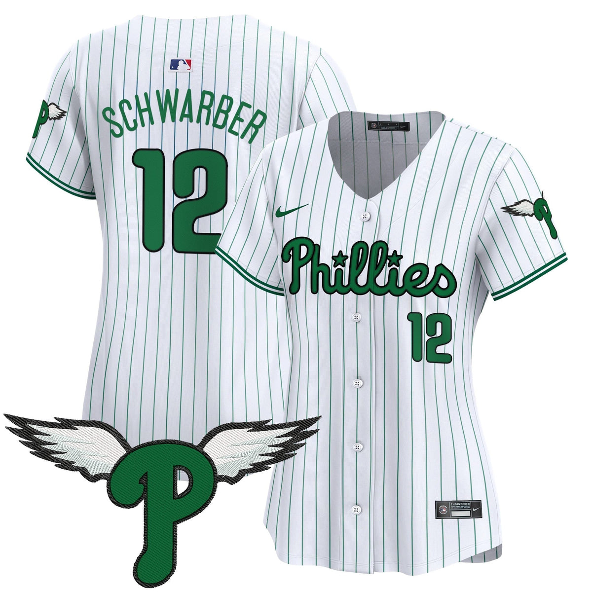 Women's Philadelphia Phillies 2025 Vapor Premier Limited Jersey - All Stitched