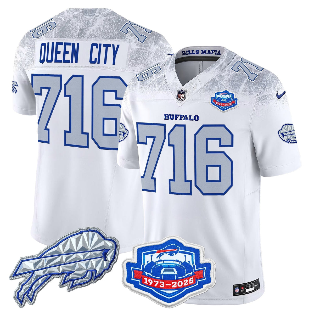 BUF 2025 "Rivalries" Vapor Limited Jersey - Farewell Season Patch