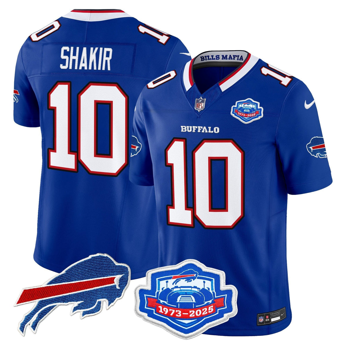 BUF 2025 "Rivalries" Vapor Limited Jersey - Farewell Season Patch