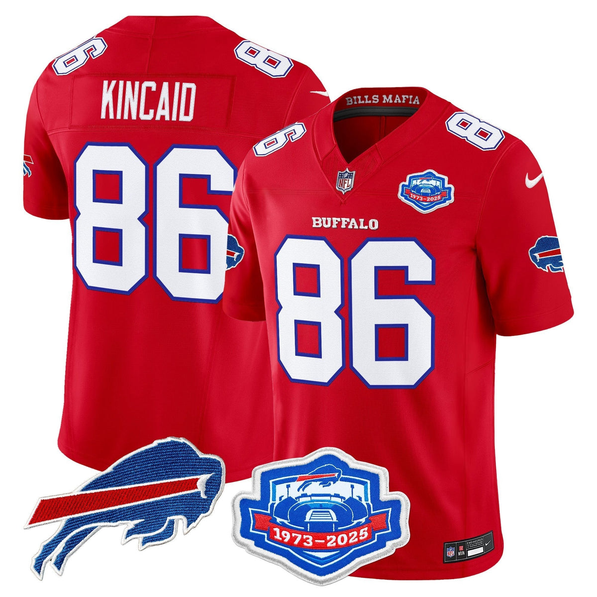 BUF 2025 "Rivalries" Vapor Limited Jersey - Farewell Season Patch