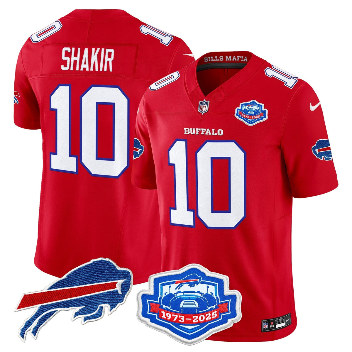 BUF 2025 "Rivalries" Vapor Limited Jersey - Farewell Season Patch