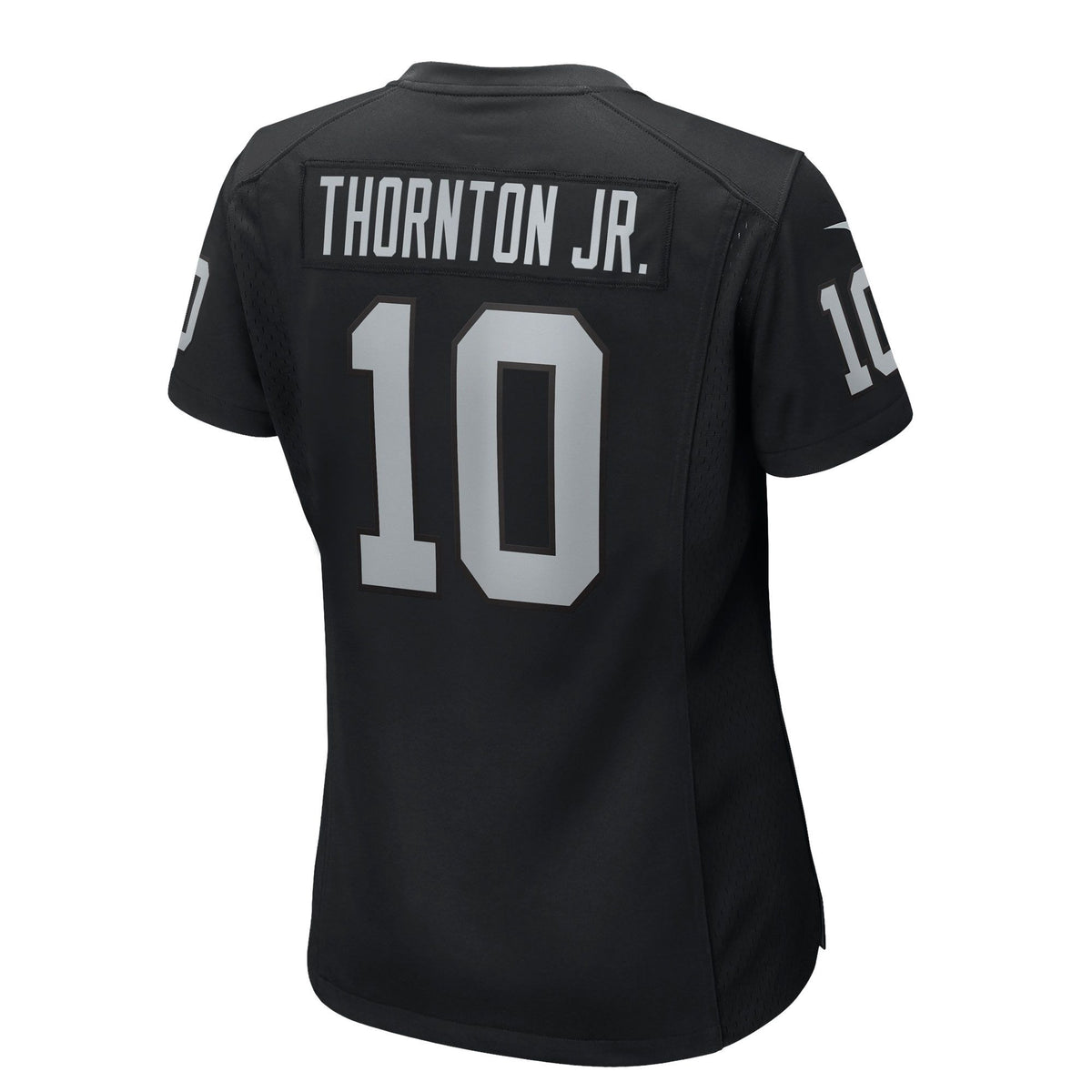 Women's Las Vegas Raiders Donte Thornton Jr Nike Black Team Game Jersey