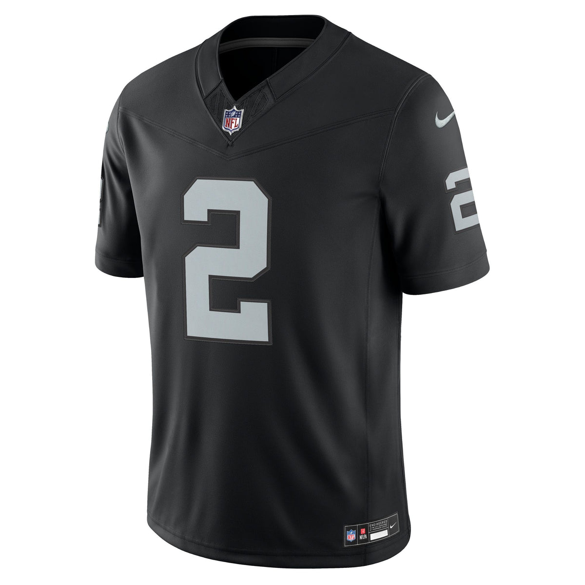 Men's Las Vegas Raiders Ashton Jeanty Nike Black Team Vapor Fuse Stitched Limited Jersey