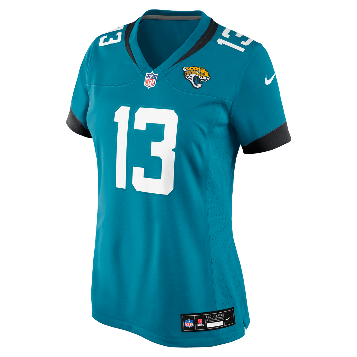 Women's Jacksonville Jaguars Tim Jones Nike Teal Team Game Jersey