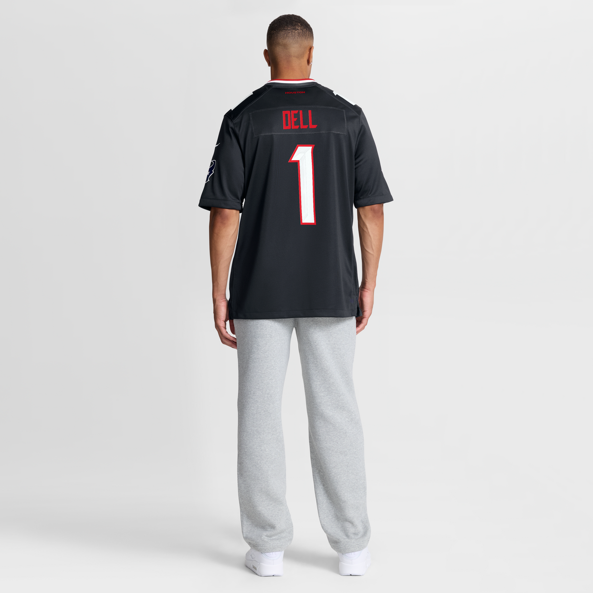 Men's Houston Texans Tank Dell Nike Navy Team Game Jersey