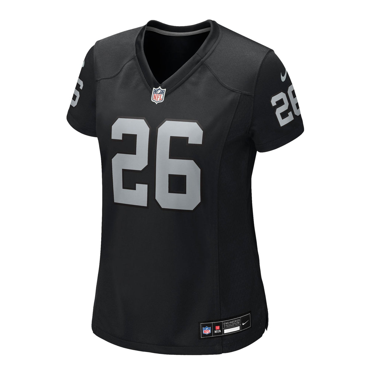 Women's Las Vegas Raiders Darien Porter Nike Black Team Game Jersey