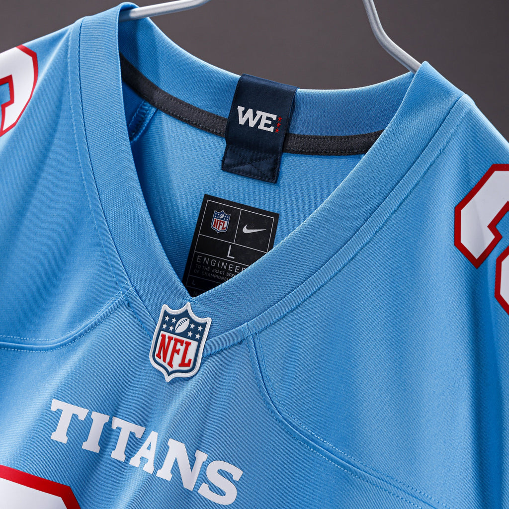 Women's Tennessee Titans Nike Light Blue Game Custom Jersey