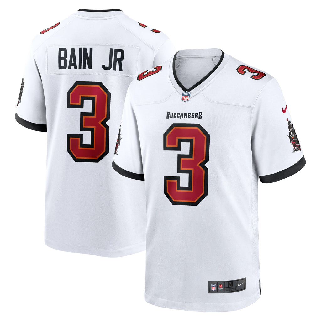 Men's Tampa Bay Buccaneers Rueben Bain Jr Nike White Game Jersey