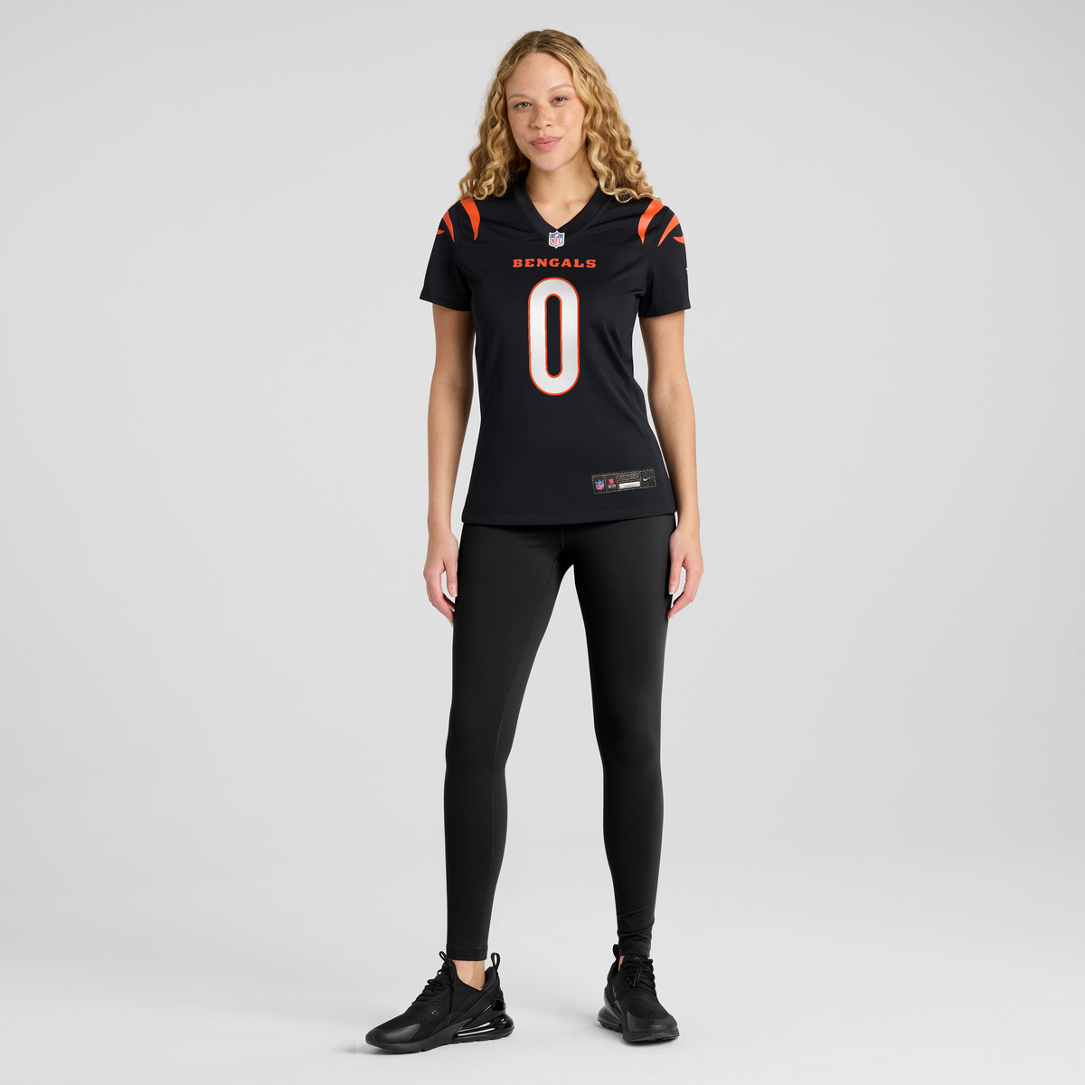 Women's Cincinnati Bengals Dj Turner Ii Nike Black Team Game Jersey