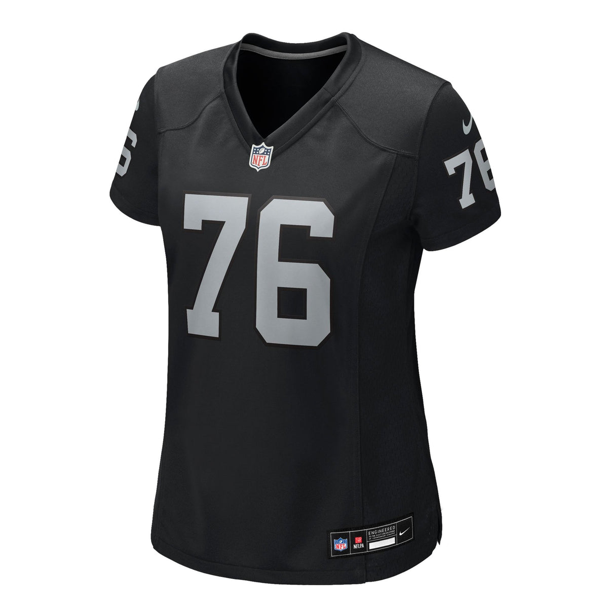 Women's Las Vegas Raiders Caleb Rogers Nike Black Team Game Jersey