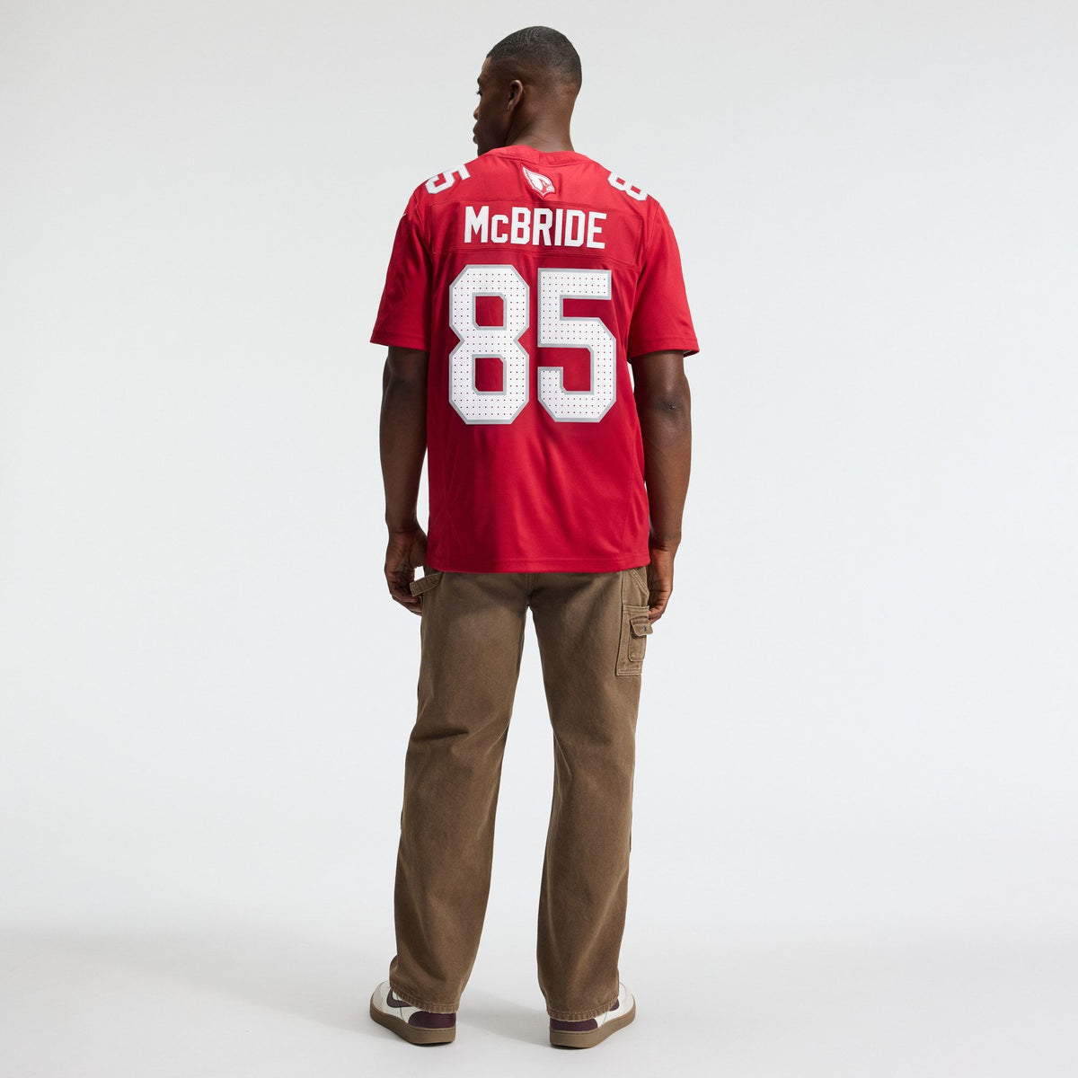Men's Arizona Cardinals Trey Mcbride Nike Cardinal Team Vapor Fuse Stitched Limited Jersey