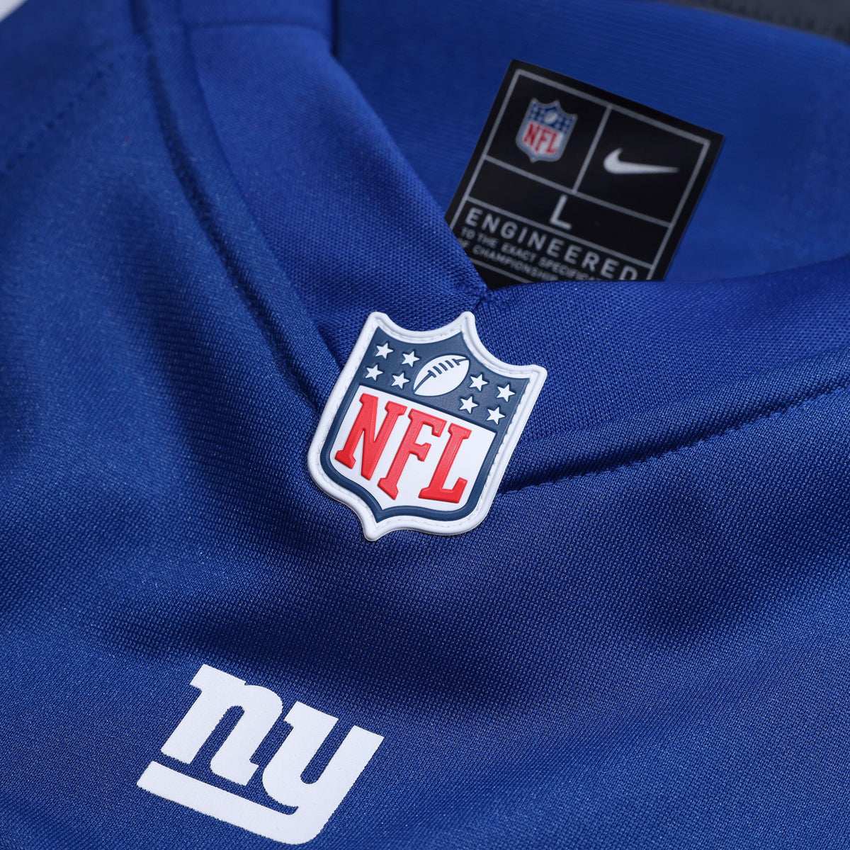 Men's New York Giants Arvell Reese Nike Royal 2026 Nfl Draft First Round Pick No 5 Team Game Jersey