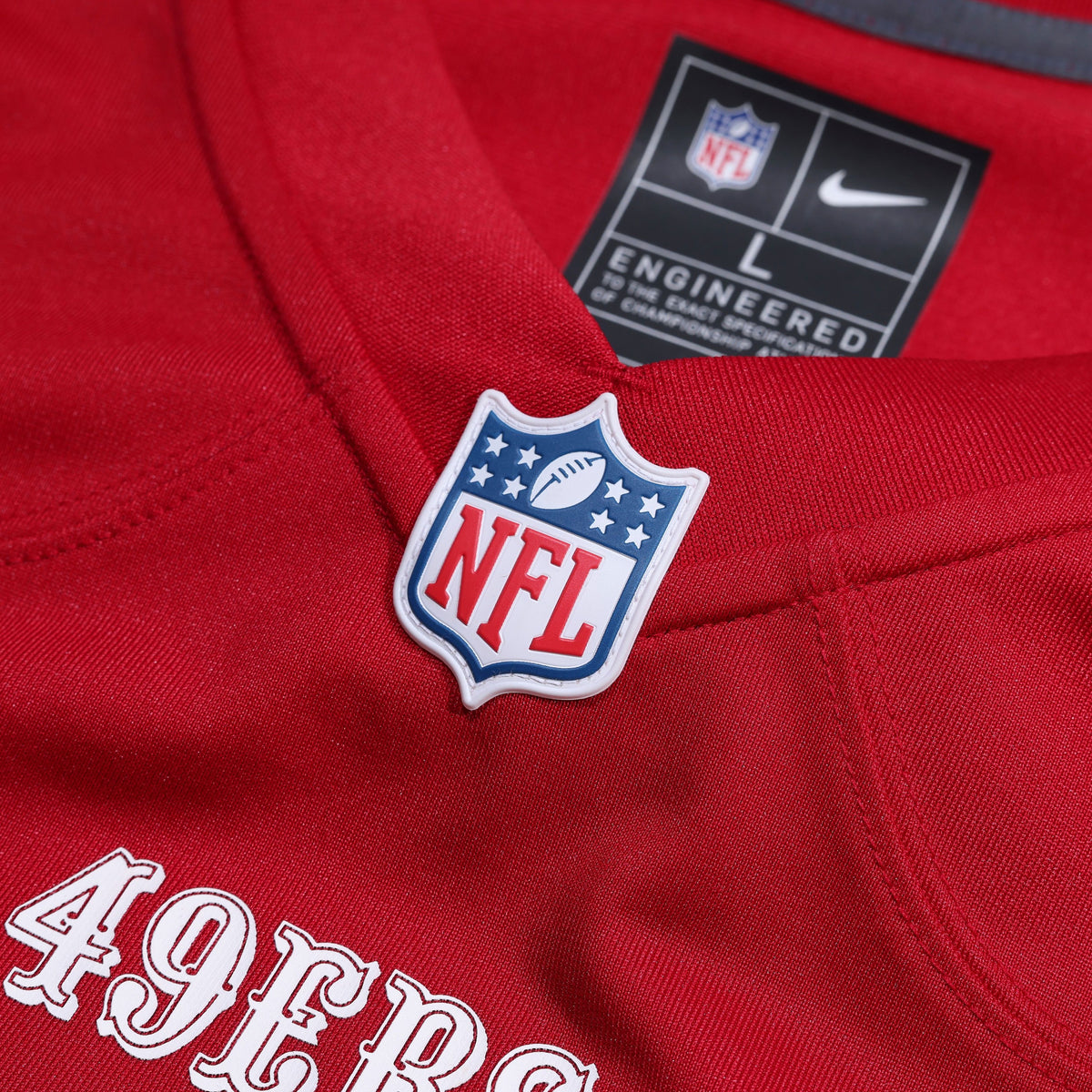 Men's San Francisco 49Ers Kyle Juszczyk Nike Scarlet 80Th Anniversary Game Jersey