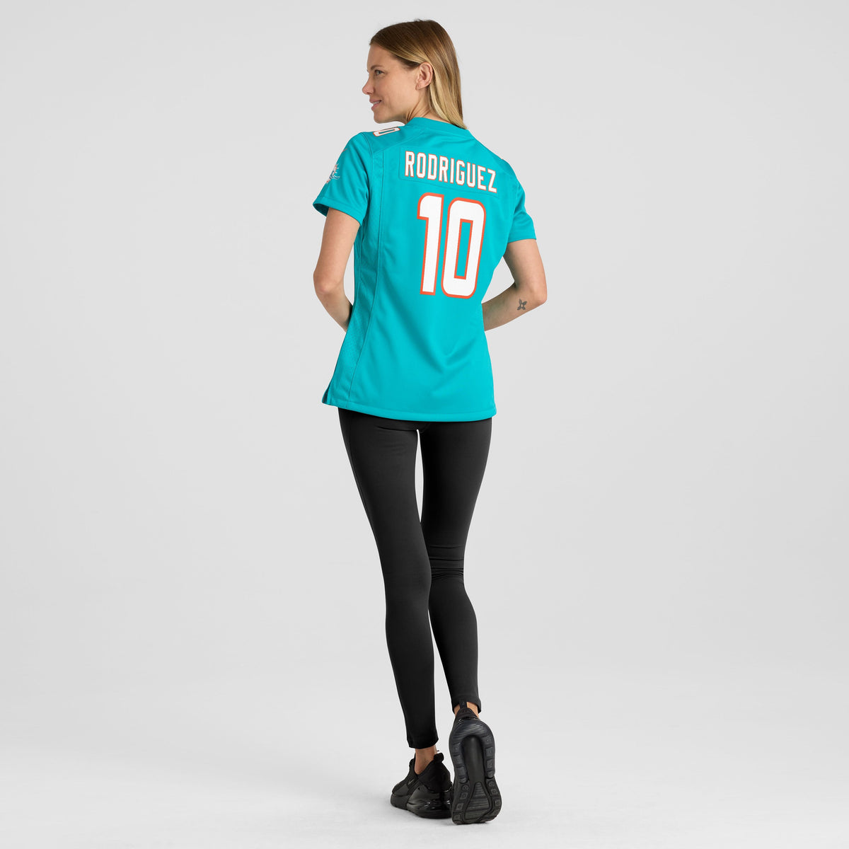 Women's Miami Dolphins Jacob Rodriguez Nike Aqua Team Game Jersey