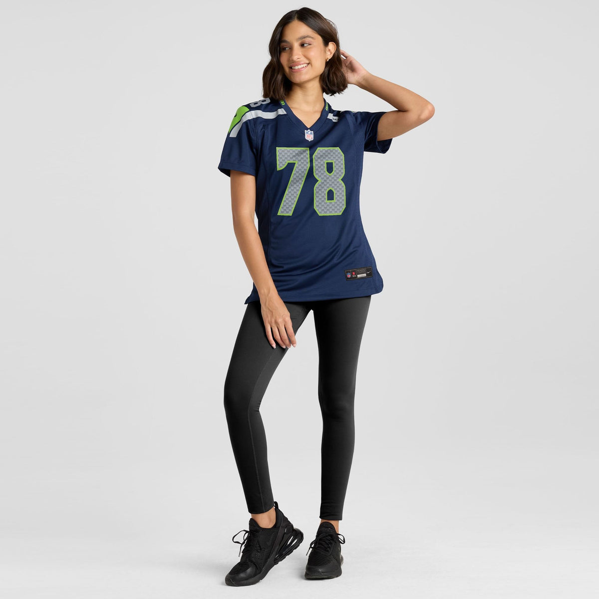 Women's Seattle Seahawks Mason Richman Nike College Navy Team Game Jersey