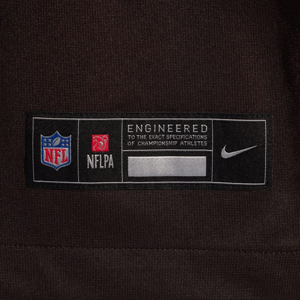 Men's Cleveland Browns Jared Verse Nike Brown Mens Nike Game Jersey