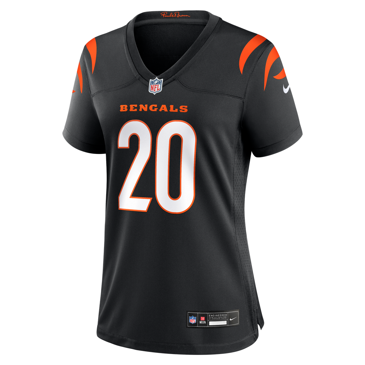 Women's Cincinnati Bengals Lemar Parrish Nike Black Team Retired Game Jersey