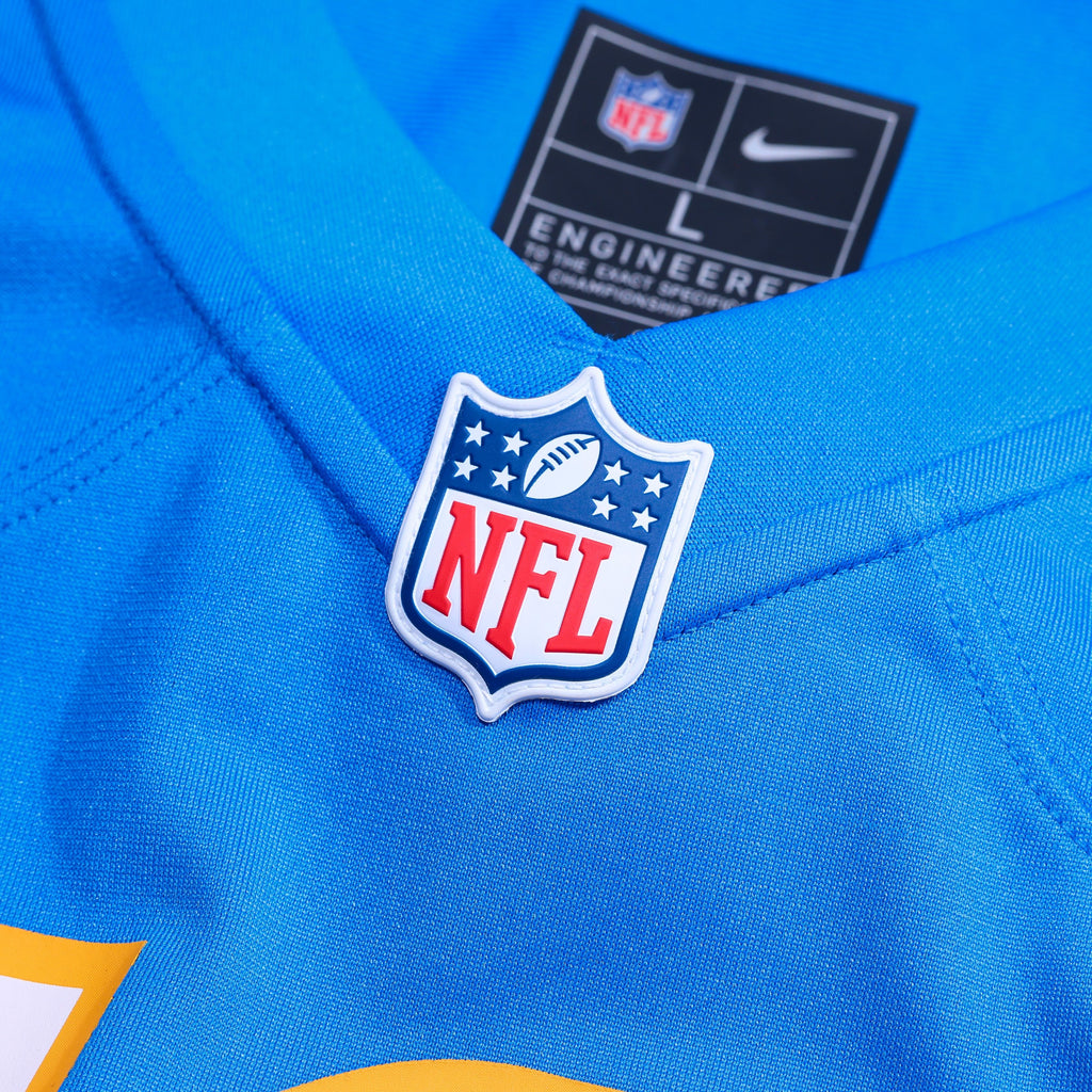 Men's Los Angeles Chargers Jake Slaughter Nike Powder Blue Team Game Jersey