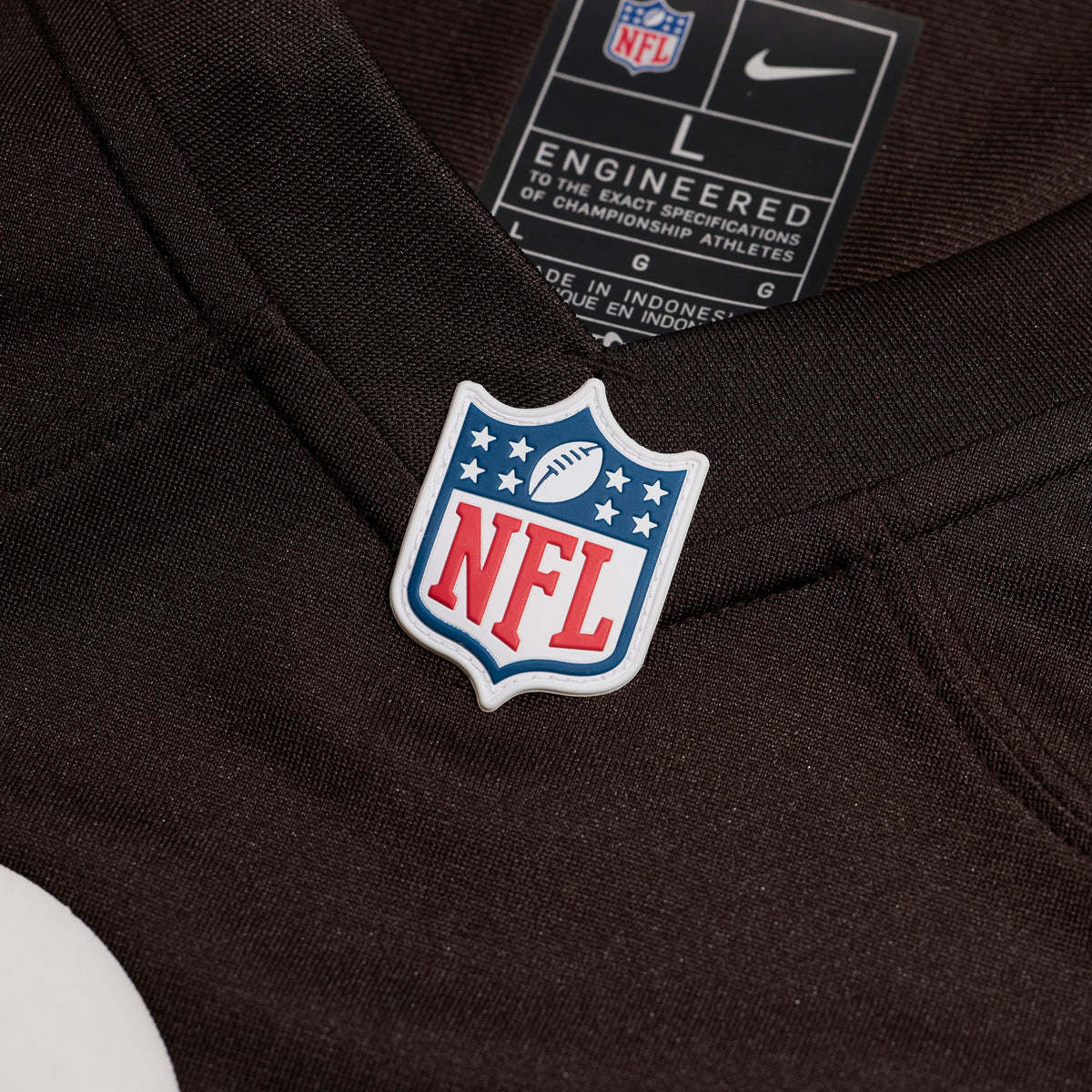 Men's Cleveland Browns Carsen Ryan Nike Brown Game Jersey