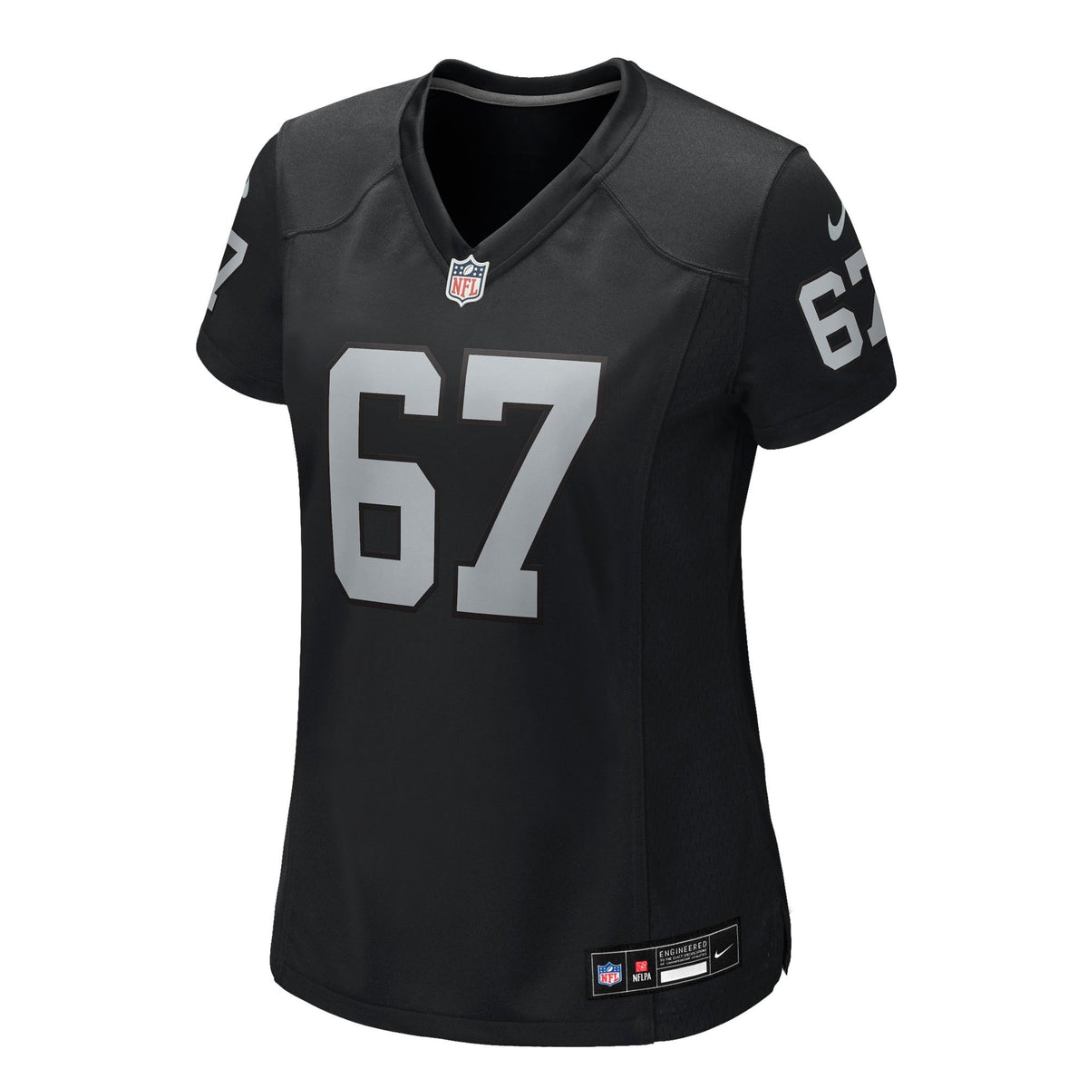 Women's Las Vegas Raiders Will Putnam Nike Black Team Game Jersey